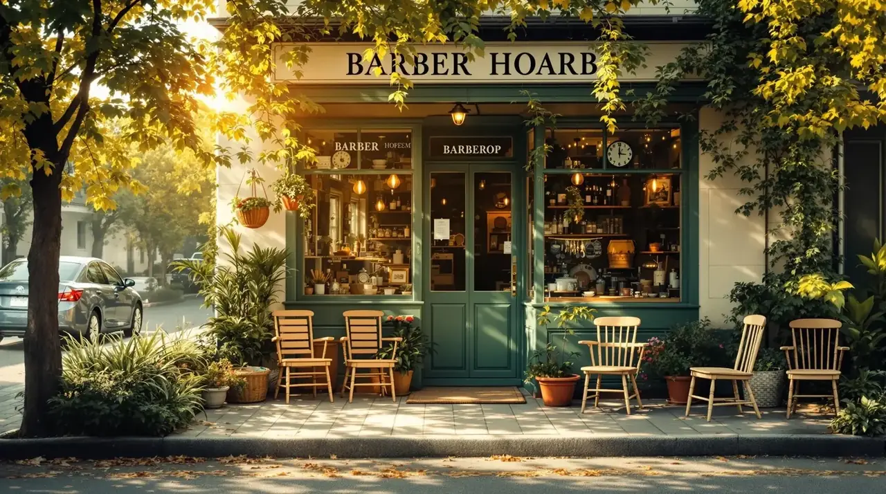 老街理发店 老街理发店